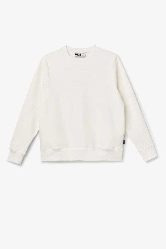 Fila Sweatshirt Galatea Womens White - India ZNA-369718